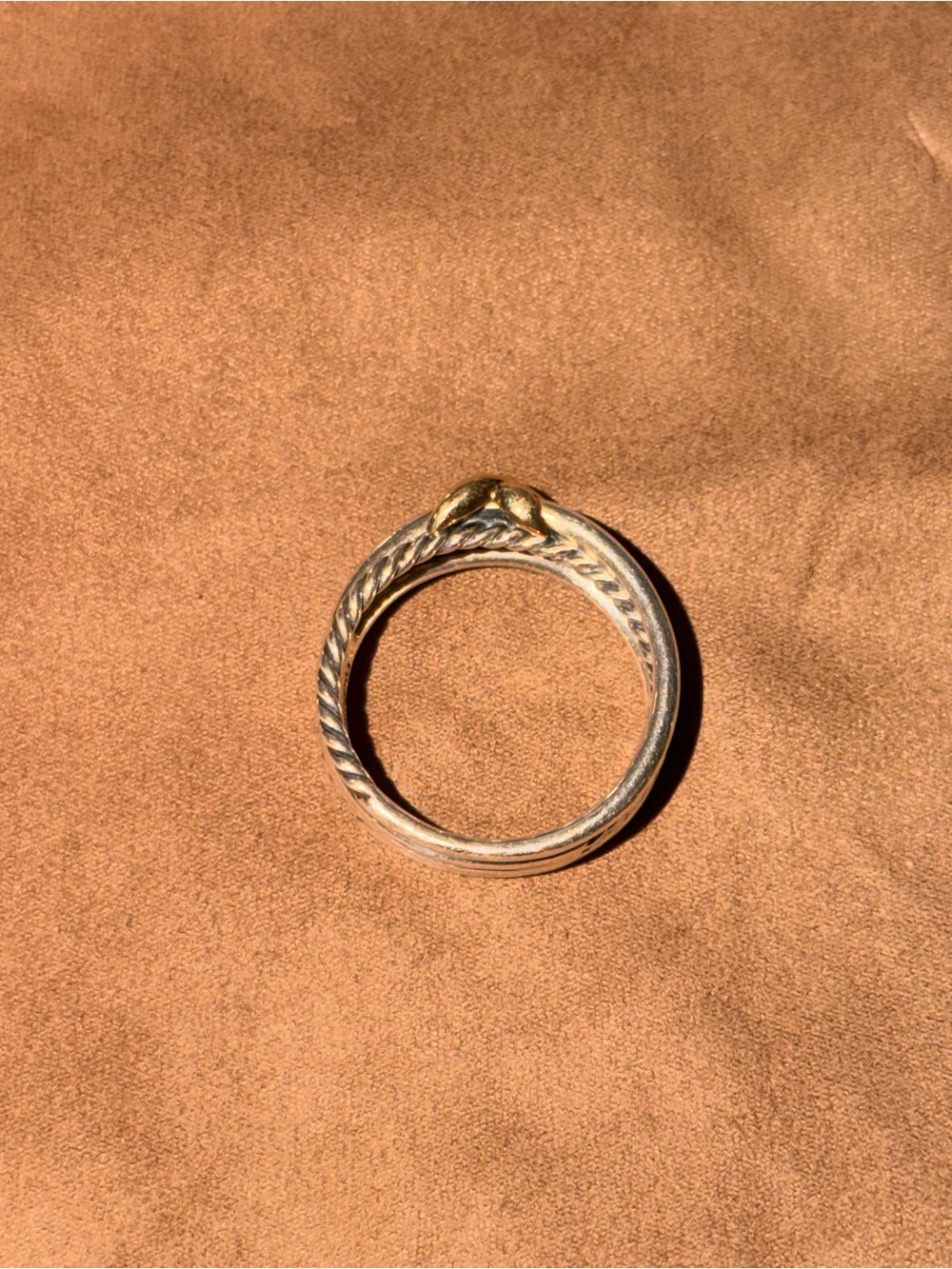 David Yurman X Crossover Ring - Size 8 - Authentic - Picture 13 of 15